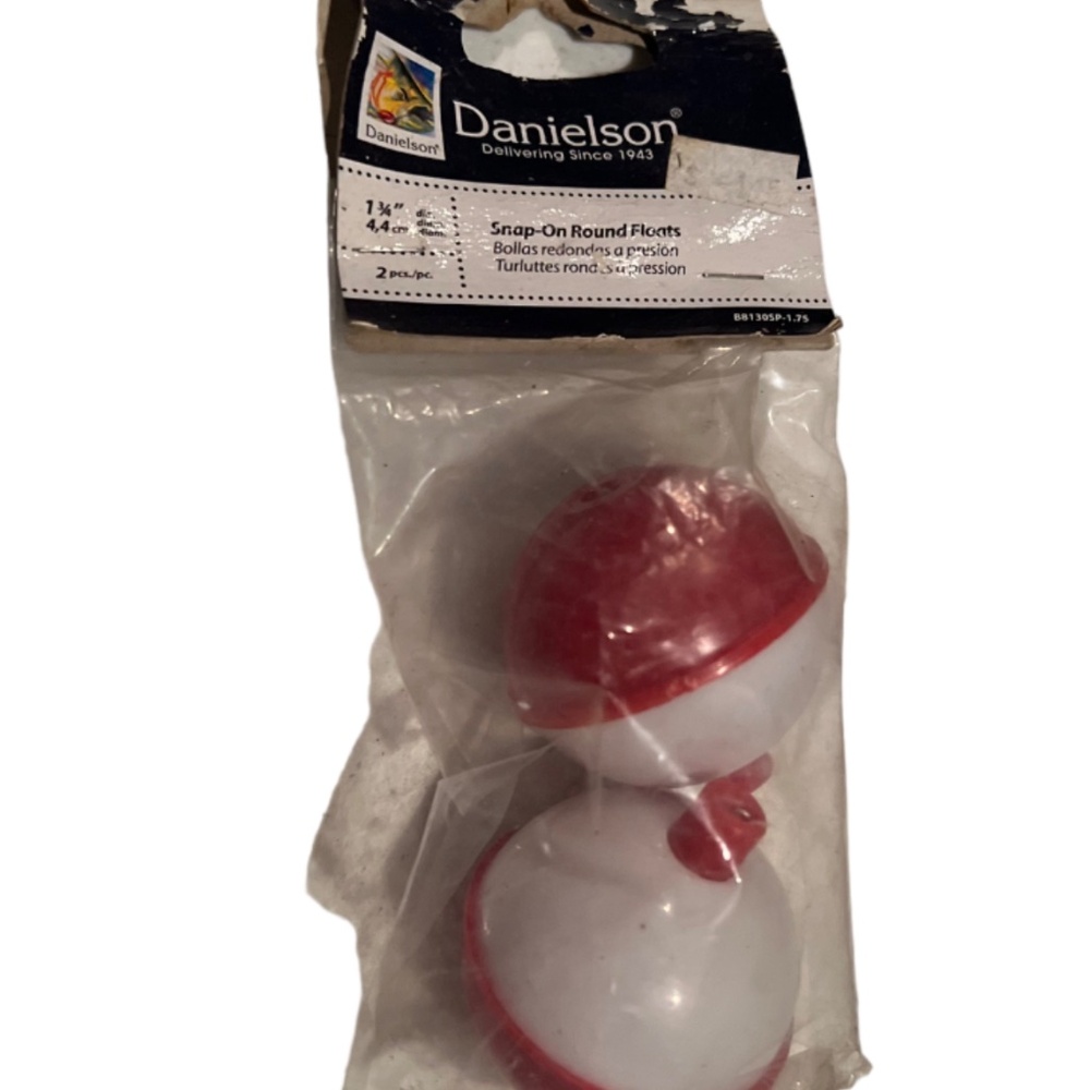 COPY - Danielson 2 pcs./pc 1 3/4" (4.4cm) Snap-On Round Floats